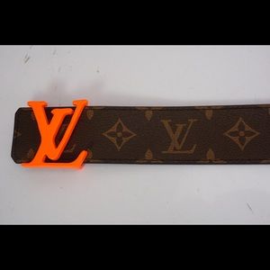 Louis Vuitton Shape Belt Monogram 40mm Brown